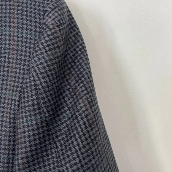 Vintage Houndstooth Barr Blazer